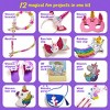 Dan&Darci Unicorn Crafts Kit for Girls - Gift for Kids, Birthday Christas Gifts - 12 Projects - 3 of 4