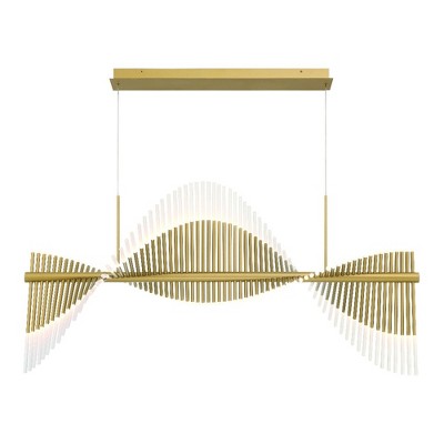 Eurofase Lighting Voltik 144 - Light Chandelier in  Gold