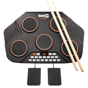 Rockjam - Tabletop 5 Pad Electronic MIDI Drum Kit - 1 of 4