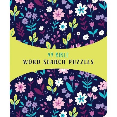 99 Bible Word Search Puzzles - by  Compiled by Barbour Staff (Paperback)