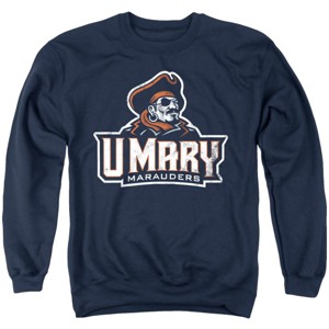 Men's University Of Mary Distressed Primary Logo Crewneck Sweatshirt - 1 of 4