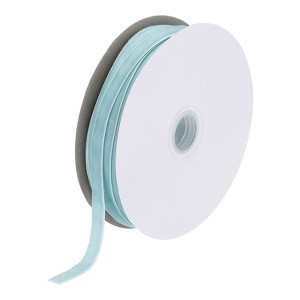 Unique Bargains Soft Single Face Spool Silky Velvet Ribbon for Gift Wrapping - 1 of 3