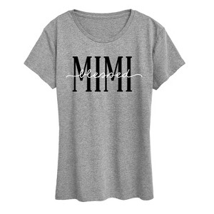 Women's - Instant Message - Blessed Mimi Short Sleeve Graphic T-Shirt - 1 of 4