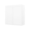 HOMLUX Easy-DIY 12 in D in Shaker White Ready to Assemble Wall Kitchen Cabinet 2 Doors-2 Shelves - 3 of 4