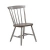 Brassex Set of 2 Tulita Dining Chairs Oak/Gray - 3 of 4