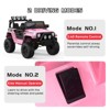 2 Seater Ride On Car for Kids, 12V Cruiser Car, Battery Powered Electric Car w/Remote Control,  LED Lights, Music Player, Gift for Boys Girls 3-8 - 4 of 4
