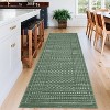 Coucheta Washable Runner Rug, Non-Slip Low Pile , Boho Chic Hallway Kitchen Bedroom Carpet for Your Home,Multi-Color & Size - 2 of 4