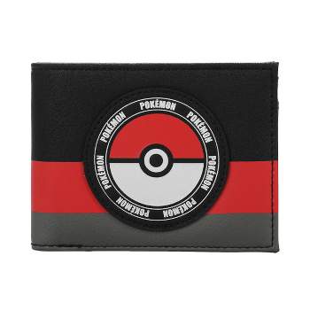 Pokemon Pokeball Men's Tri-Color Bifold Wallet