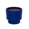 Wooakway 15" Dia Outdoor Indoor Ceramic Planter Pot Decorative Planter with Drainage Hole Patio Flower Pot - 3 of 4
