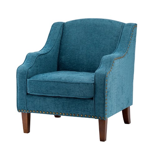 Moirai Contemporary And Classic Armchair With Nailhead Trim | Karat ...