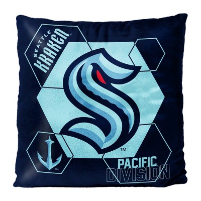 NHL Seattle Kraken Connector Velvet Reverse Pillow