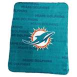 NFL Miami Dolphins Classic Fleece Throw Blanket