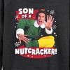 Women's - ELF - Christmas Son Of A Nutcracker Lightweight French Terry Slouchy - 2 of 4