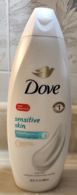 Dove Sensitive Skin Hypoallergenic Body Wash - 22 Fl Oz/2pk : Target