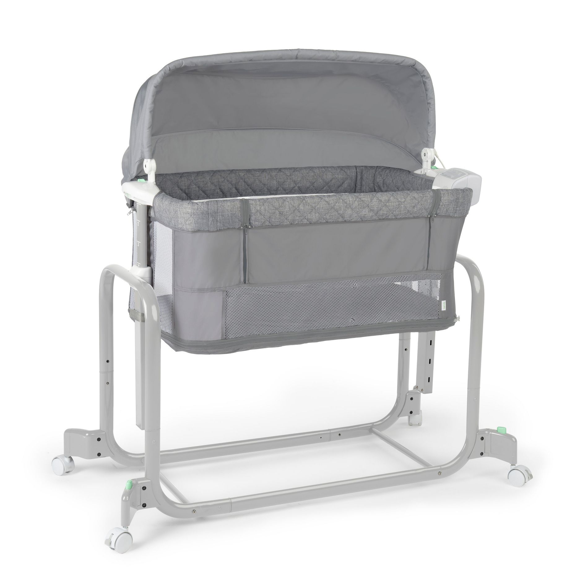 Ingenuity Dream Hero Starlight 3-in-1 Co-Sleeping Bassinet - Lume: Canopy, Locking Wheels, Vibration, Nightlight