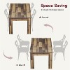 Dining Table for 4-6, Rectangular Large Dining Table with 1.18" Thickened Tabletop, for Kitchen, Dining Room, Rustic Brown - 2 of 4