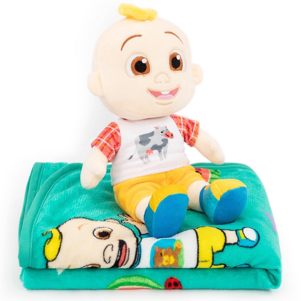 Cocomelon 'Nap Time' Pillow and Throw Set