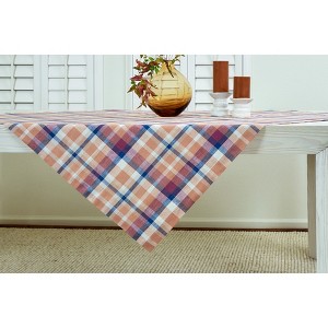 Solino Home Linen Table Throw | Fall Flavors Madras - 1 of 4