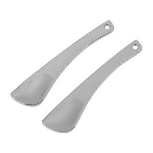 Unique Bargains Hangable Broom Shape Mini Makeup Cosmetic Spoon 2 Pcs - 1 of 4