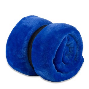 Fleece Sailor Throw Blanket Blue - Design Imports