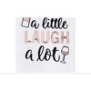 C&F Home Laugh A Lot Embroidered Cotton Flour Sack Kitchen Towel - 3 of 3