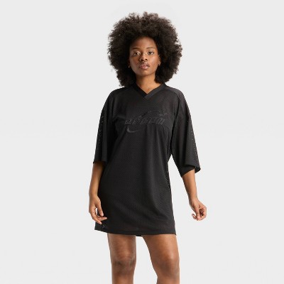 Women's Cap Sleeve Dream Jersey Midi Shirtdress - Wild Fable™