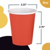 Crown Display 9 oz. Disposable Coffee Cups Paper Cups Hots Drinks/Cold Cups Durable Disposable Hot Tea Cup Disposable - 3 of 4