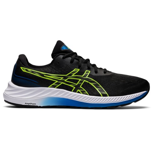 ASICS Men's GEL-EXCITE 9 Running Shoes, 13M, Black/Hazard Green