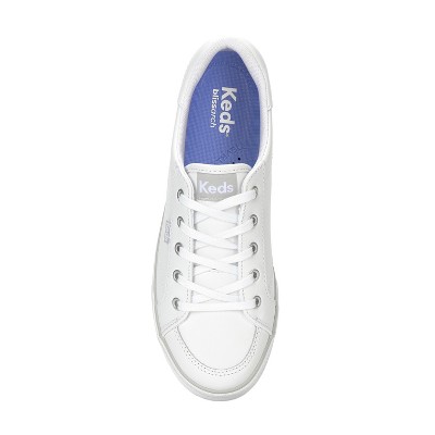 Женские кроссовки Keds Women's Center III Leather Lace Up Sneakers White 8 — фото 3