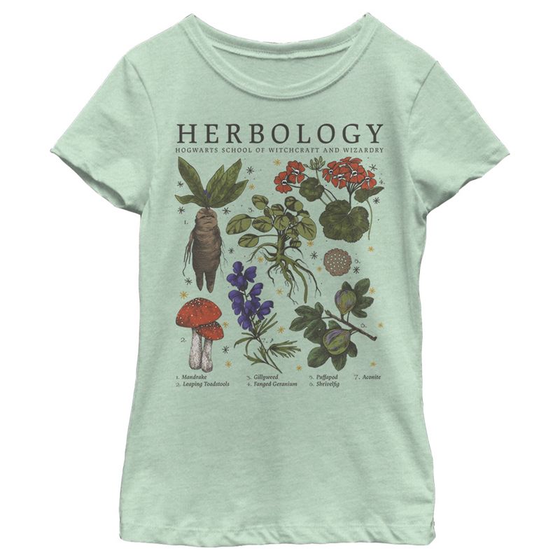 Girl's Harry Potter Hogwarts Herbology T-Shirt, 1 of 7