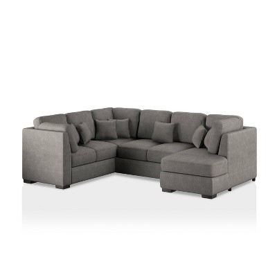 Sequoia Storage Sectional Gray - HOMES: Inside + Out