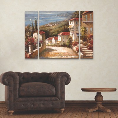 Joval Home in Tuscany Multi Panel Canvas Art Set
