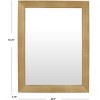Veronika Brass Mirror - 40" x 52.3" - CMI1007 - Brass - Safavieh - 4 of 4