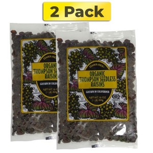 TJ's Organic Thompson Seedless Raisins  Pack Of 2 - 1 of 1