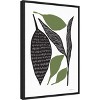 Amanti Art Seasons Black and Green by Statement Goods Canvas Wall Art Print Framed 16 x 23-in. - 3 of 4