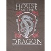 House Of The Dragon Logo Juniors Black Long Sleeve Shirt - image 2 of 2