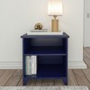 Plank+Beam Solid Wood Nightstand with Shelves - 2 of 4