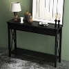 Coucheta 43'' Entryway Console Table , Narrow Sofa Table with Storage Drawer & Shelf, Metal Frame, Industrial Farmhouse Style - 3 of 4