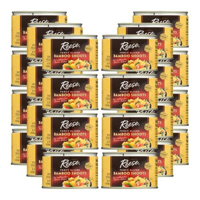 Reese Fancy Sliced Bamboo Shoots - Case of 24/8 oz