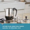 Farberware Electric Coffee Percolator, FCP240, Stainless Steel Basket, Automatic Keep Warm, No-Drip Spout, 4 Cup - 4 of 4