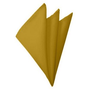 TheDapperTie - Men's Solid Color 10 Inch x 10 Inch Pocket Squares Handkerchief - 1 of 3