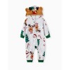 PATPAT Christmas Family Pajama bodysuit Fair Isle Print One-Piece Pajamas - 2 of 4
