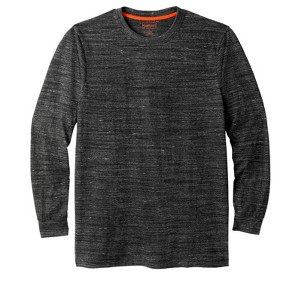 Boulder Creek by KingSize Men's Big & Tall Heavyweight Long-Sleeve No Pocket Crewneck Tee - 1 of 3