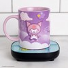 Uncanny Brands Kuromi Coffee Mug with Electric Mug Warmer - 2 of 4