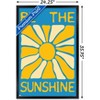 Trends International Hey Happy - Be The Sunshine Framed Wall Poster Prints - 3 of 4
