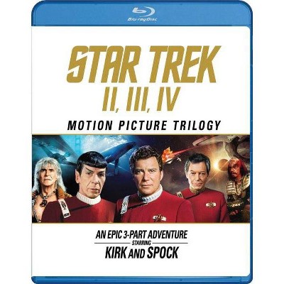 Star Trek II / Star Trek III / Star Trek IV (Blu-ray)(2016)