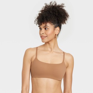 Women's Luxury Collection Bonded Microfiber Padded Scoop Bralette - Auden™ - 1 of 4