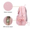 Girls Bow Backpack with Lunch box for School Coquette Bookbag Kawaii Dance Bag - 3 of 4