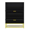 31.5"Shoe Cabinet with 2 Flip Drawers, and 2 Shelves, Modern Free Standing Shoe Rack for Heels,White - 4 of 4