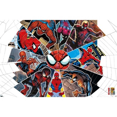 Trends International Marvel Comics Spider-Man: Beyond Amazing - Spider-Verse Framed Wall Poster Prints